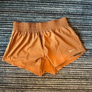 New Nike Dri-Fit Loose Fit Training Shorts Gold Running, Sz M, NWT